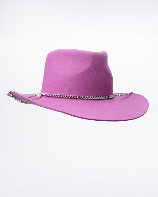 PURPLE COWBOY HAT