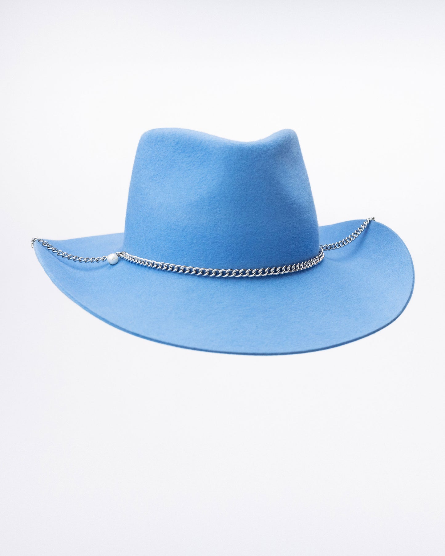 BLUE COWBOY HAT